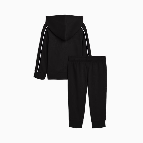 Matching Sets Toddlers' Cotton Fleece Sweatshirt and Joggers, PUMA BLACK, extralarge