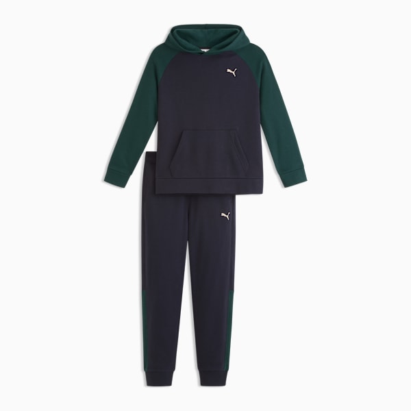 Matching Sets Toddlers' Fleece Sweatshirt and Joggers, NEW NAVY, extralarge