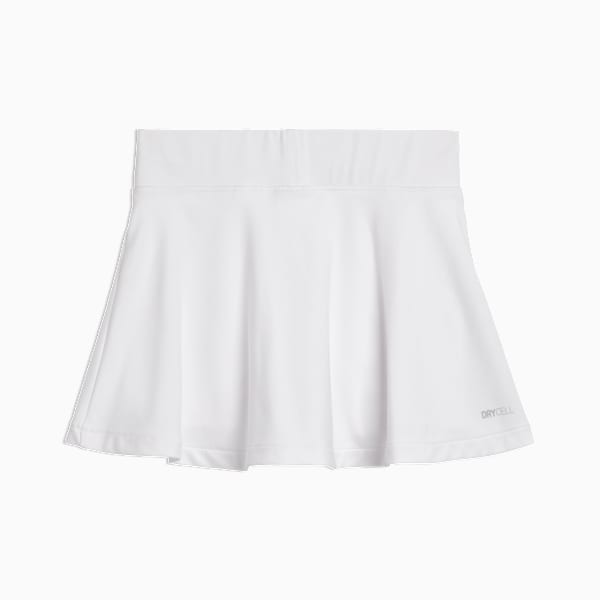 Active Essentials Little Kids' Moisture Wicking Skort, PUMA WHITE, extralarge