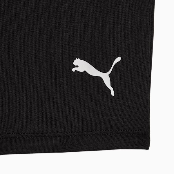 Active Essentials Matching Sets Little Kids' Moisture Wicking Dress and Shorts, PUMA BLACK, extralarge