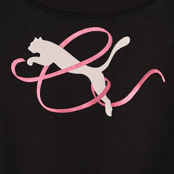 Conjuntos a juego de sudadera, playera y falda short para infantes, PUMA BLACK, extralarge
