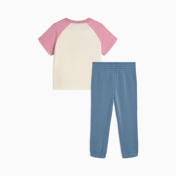Ensembles assortis t-shirt et pantalon de survêtement en molleton Bébé, ALPINE SNOW, extralarge