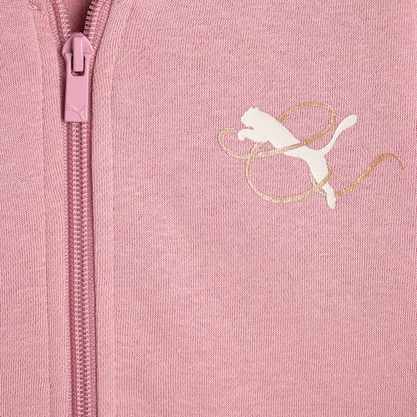 Matching Sets Toddlers' Fleece Jacket and Flare Leggings, POISED PINK, extralarge