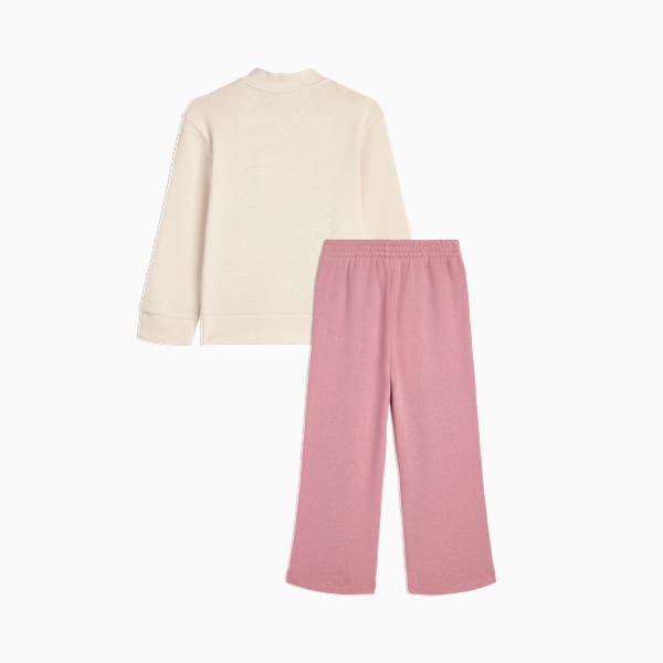 Matching Sets Toddlers' Fleece Jacket and Wide Leg Pants, ALPINE SNOW, extralarge