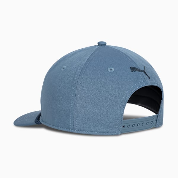 NY Apple Flat Brim Adjustable, MEDIUM BLUE, extralarge