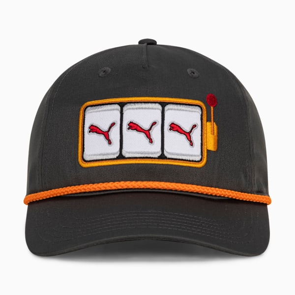 Jumpcat Slots Adjustable Cap, DARK GREY, extralarge