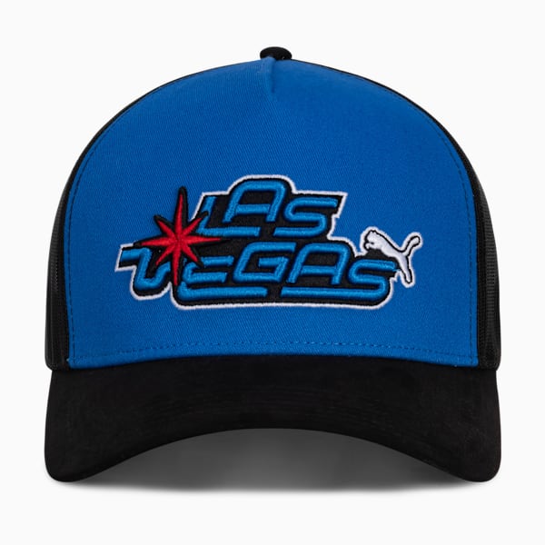 Vegas Trucker Hat, BLUE, extralarge