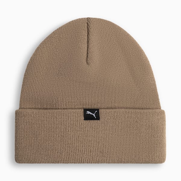 Tonal Rib Cuff Beanie Unisex, TAN COMBO, extralarge