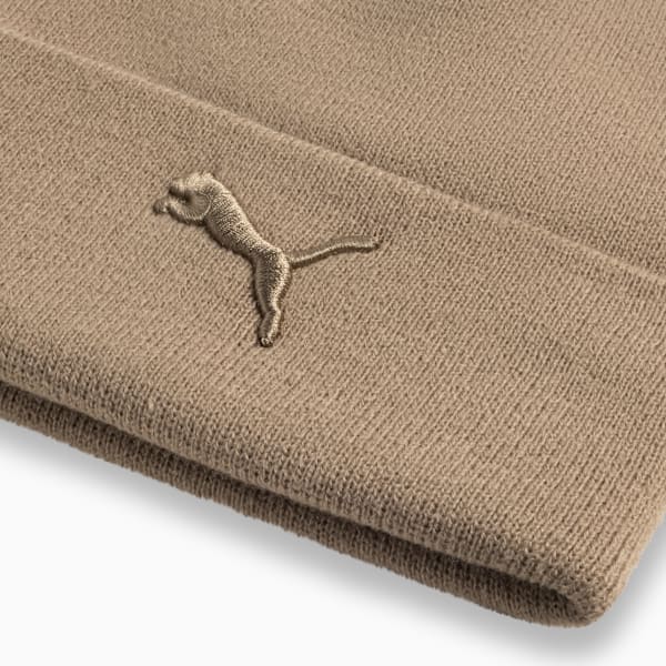 Tonal Rib Cuff Beanie Unisex, TAN COMBO, extralarge