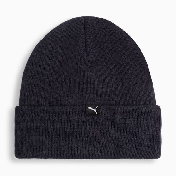 Tonal Rib Cuff Beanie Unisex, DARK BLUE, extralarge