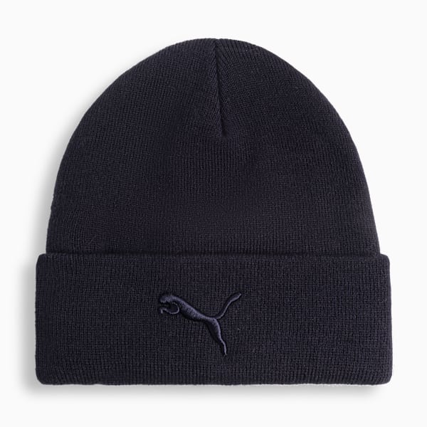 Tonal Rib Cuff Beanie Unisex, DARK BLUE, extralarge
