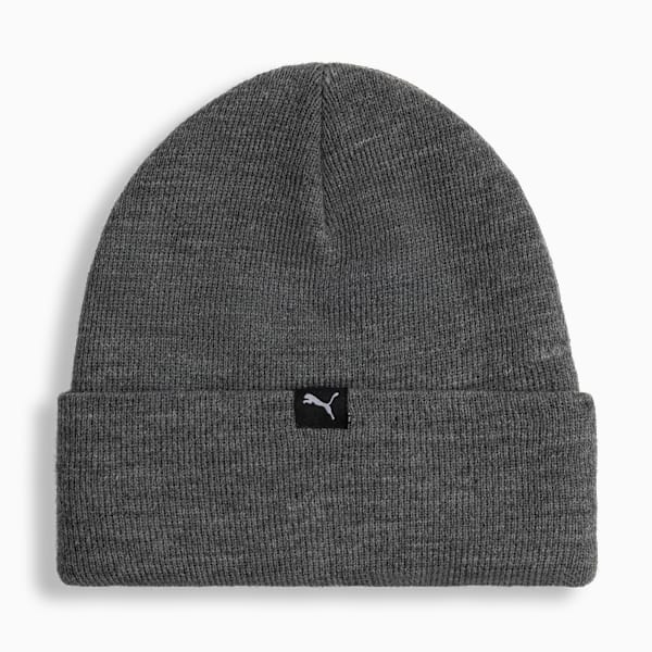 Tonal Rib Cuff Beanie Unisex, DARK GREY, extralarge
