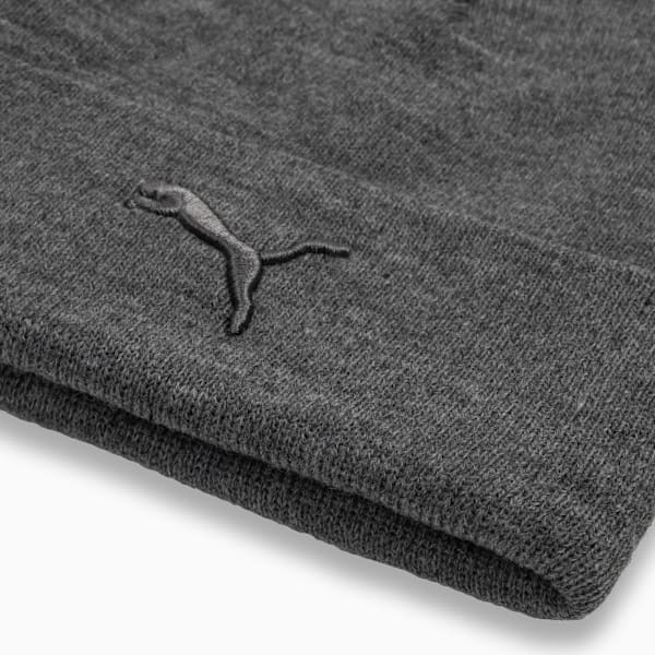 Tonal Rib Cuff Beanie Unisex, DARK GREY, extralarge