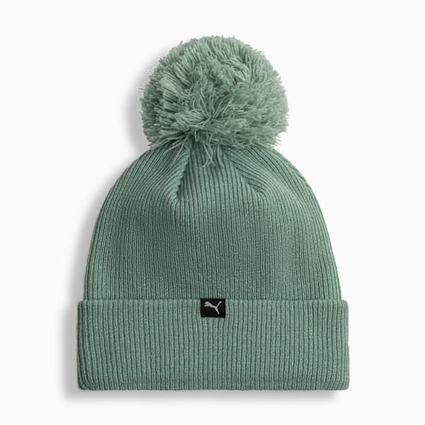 Tonal Ribbed Lurex Knit Bean Women, LT PASTEL GREEN, extralarge
