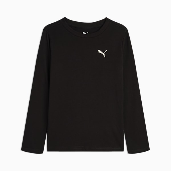 Class Pack Little Kids' Long Sleeve Tee, PUMA BLACK, extralarge