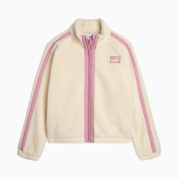 Outerwear Big Kids' Sherpa Jacket, ALPINE SNOW, extralarge