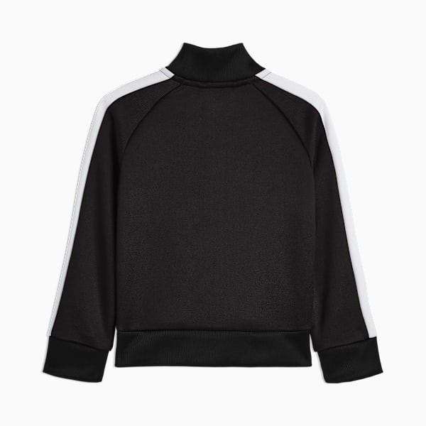 T7 Big Kids' Heavyweight Track Jacket, PUMA BLACK, extralarge