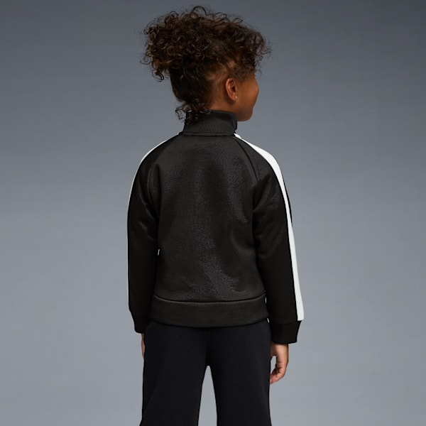 T7 Big Kids' Heavyweight Track Jacket, PUMA BLACK, extralarge