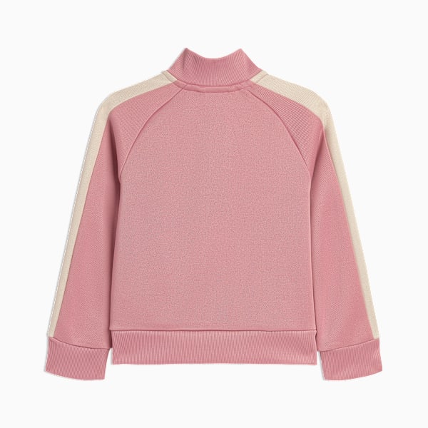 T7 Big Kids' Heavyweight Track Jacket, POISED PINK, extralarge