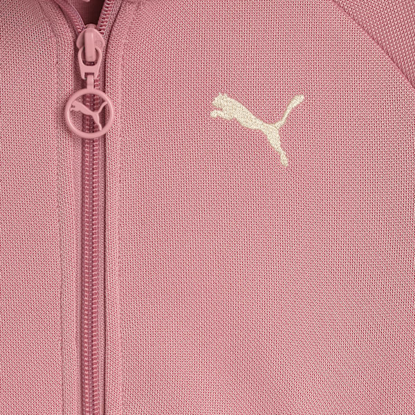 T7 Big Kids' Heavyweight Track Jacket, POISED PINK, extralarge
