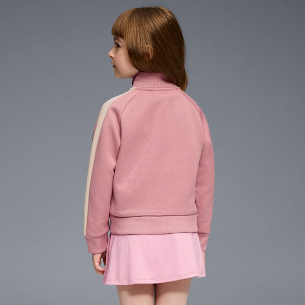 T7 Big Kids' Heavyweight Track Jacket, POISED PINK, extralarge