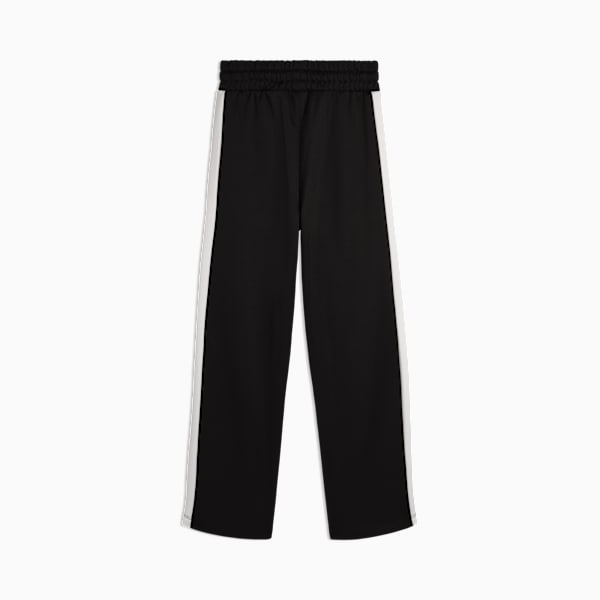 T7 Big Kids' Heavyweight Wide Leg Pants, PUMA BLACK, extralarge