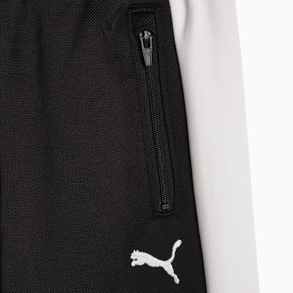 T7 Big Kids' Heavyweight Wide Leg Pants, PUMA BLACK, extralarge