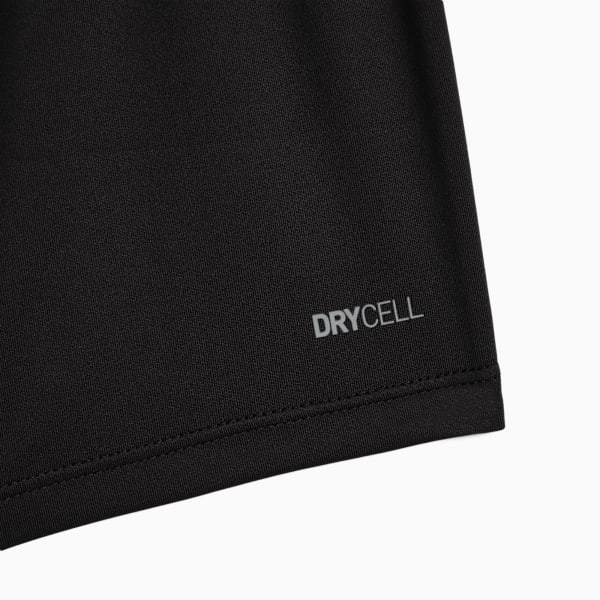 Active Essentials Big Kids' Moisture Wicking Spandex Shorts, PUMA BLACK, extralarge