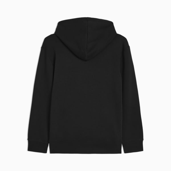PUMA Essentials Embossed Little Kids' Fleece Hoodie, BLACK, extralarge
