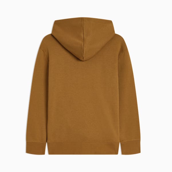 PUMA Essentials Embossed Little Kids' Fleece Hoodie, HONEY BUTTER, extralarge