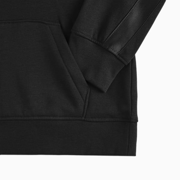 Chandail à capuchon en molleton Satin Essentials Enfant, PUMA BLACK, extralarge