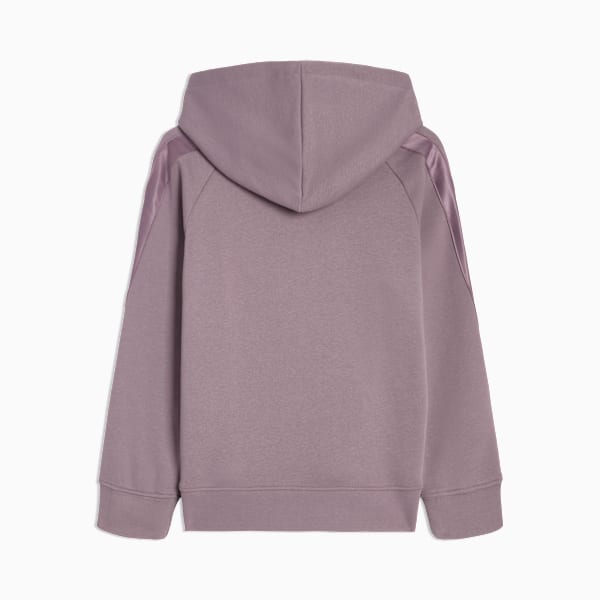 PUMA Essentials Satin Big Kids' Fleece Hoodie, PLUM JAM, extralarge