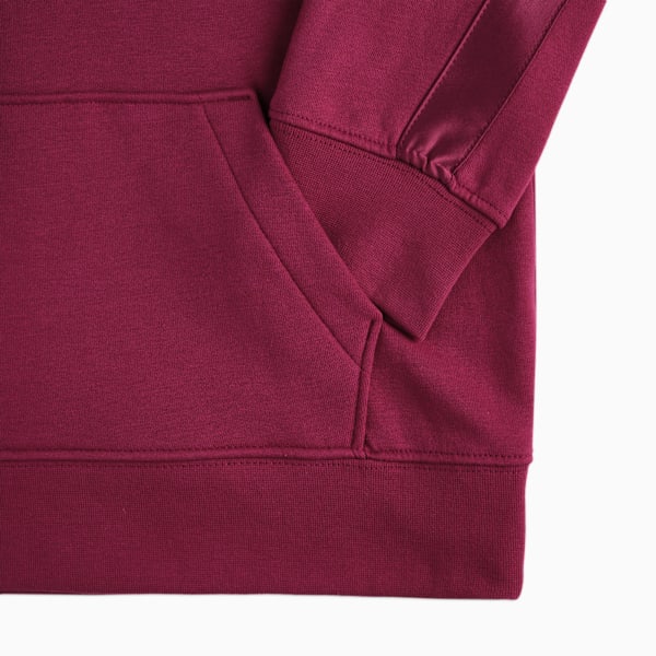 Chandail à capuchon en molleton Satin Essentials Enfant et adolescent, BERRY, extralarge