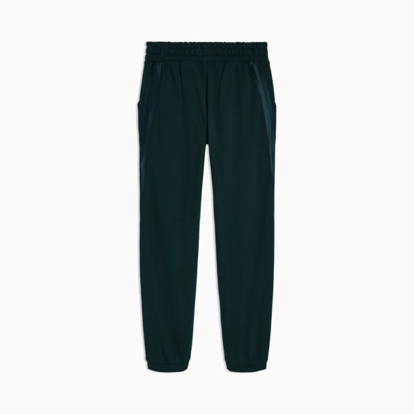 Pantalon de survêtement en molleton Satin Essentials Little Enfant, GREEN TERRAIN, extralarge
