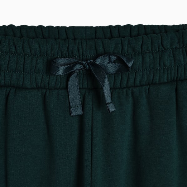 Pantalon de survêtement en molleton Satin Essentials Little Enfant, GREEN TERRAIN, extralarge