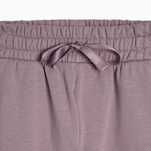 PUMA Essentials Satin Big Kids' Fleece Joggers, PLUM JAM, extralarge