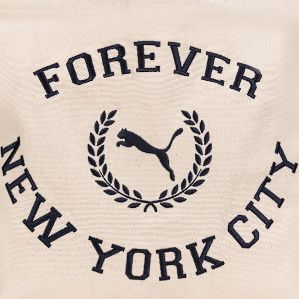 Bolsa tote de lona City Bound, BLACK/WHITE, extralarge