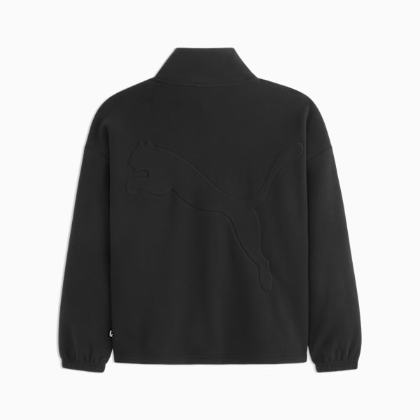 Polar Fleece Jacket Women, BLACK, extralarge