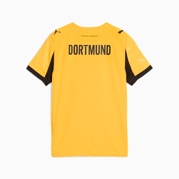 Borussia Dortmund 25/26 Cup Jersey Youth, Yellow Sizzle-PUMA Black, extralarge