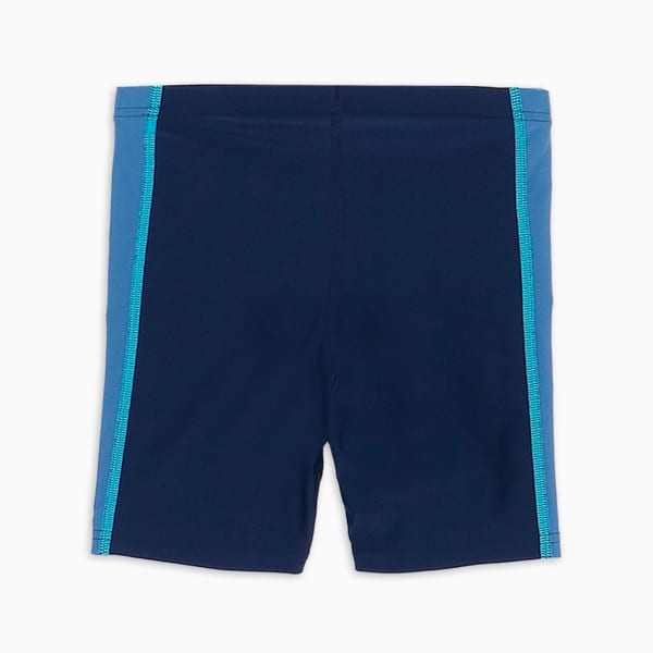 キッズ プーマ アクティブ スポーツ スイム パンツ M 120-160cm, navy / blue, extralarge-JPN