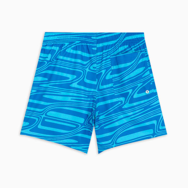 メンズ プーマ フォームストリップ ミッド スイム パンツ, blue combo, extralarge-JPN