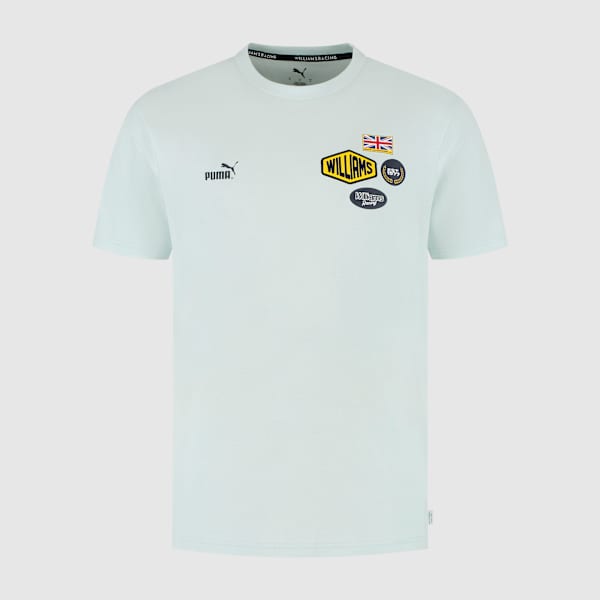 WILLIAMS FW PATCHES SE TEE Unisex, Whispering Blue, extralarge