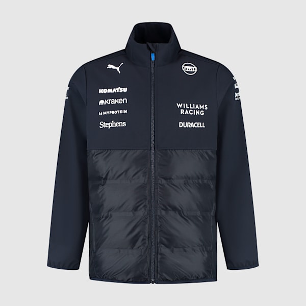 Chamarra para hombre réplica híbrida Williams Racing 2025, Navy, extralarge