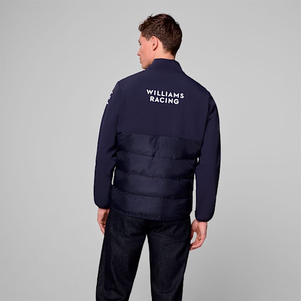 Chamarra para hombre réplica híbrida Williams Racing 2025, Navy, extralarge