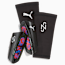 Neymar Jr ULTRA Light Sleeve Football Shinguards, PUMA Black-PUMA Red-Ultra Blue, small-GBR
