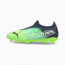 ULTRA 3.3. FG/AG Youth Football Boots, Green Glare-Elektro Aqua-Spellbound, small-PHL