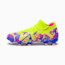 FUTURE ULTIMATE ENERGY FG/AG Football Boots, Ultra Blue-Yellow Alert-Luminous Pink, small-THA