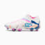 Swatch for PUMA White-Luminous Blue-Poison Pink-Fizzy Melon-Bluemazing