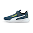 Flyer Runner V Kids' Trainers, Intense Blue-Puma White-Nrgy Yellow, small-PHL