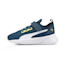 Flyer Runner Babies' Trainers, Intense Blue-Puma White-Nrgy Yellow, small-PHL